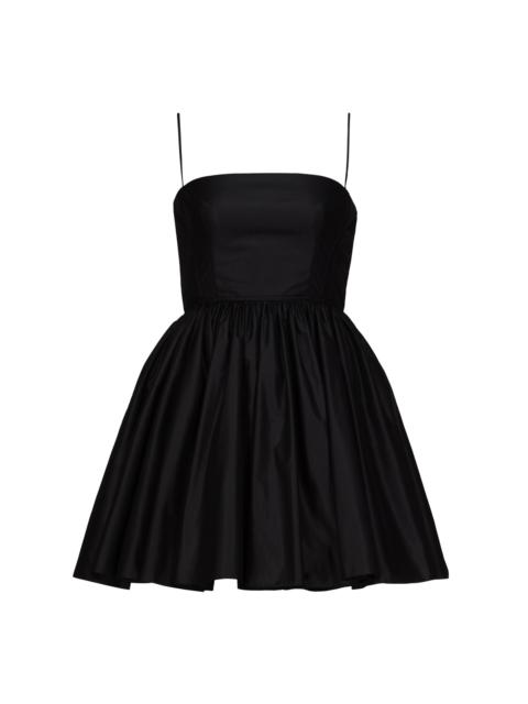 Nylon Mini Dress black