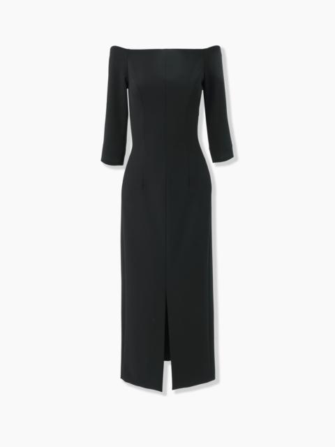 Off-Shoulder Midi Dress