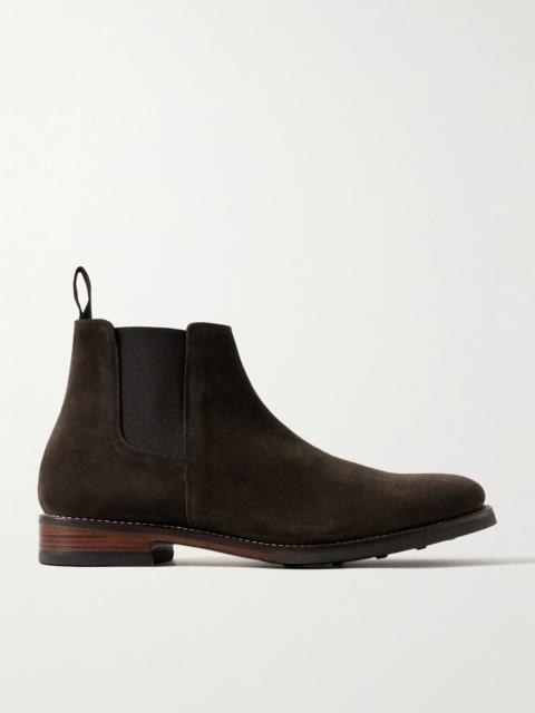 Declan Suede Chelsea Boots Dark brown