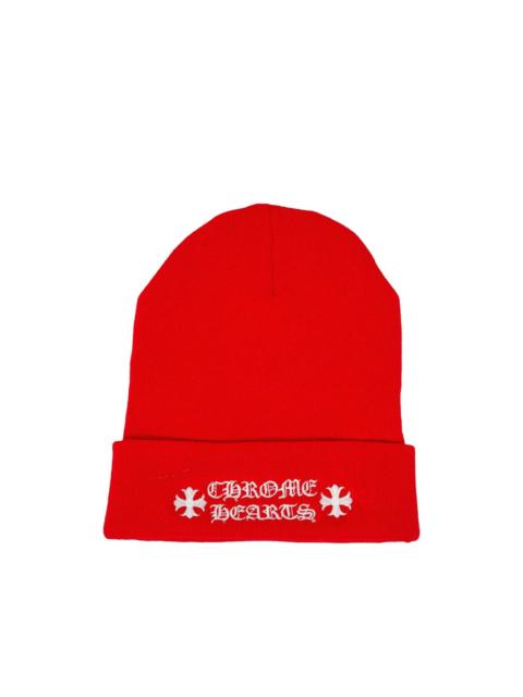 logo-embroidered beanie