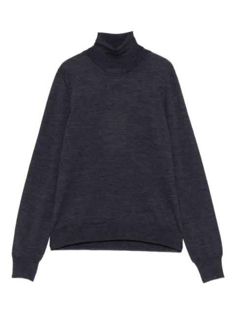turtleneck wool sweater