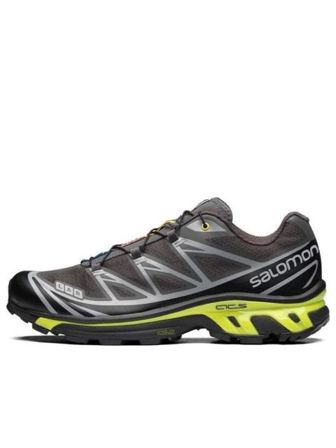 Salomon XT-6 'Brown Neon Green' 416870