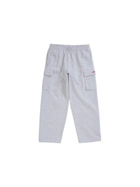 Supreme Small Box Cargo Sweatpant (FW25) Heather Grey
