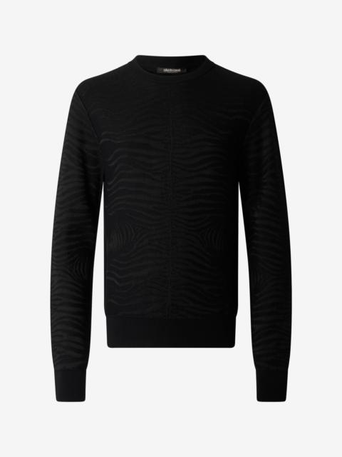 Sweater With Zebra Pattern