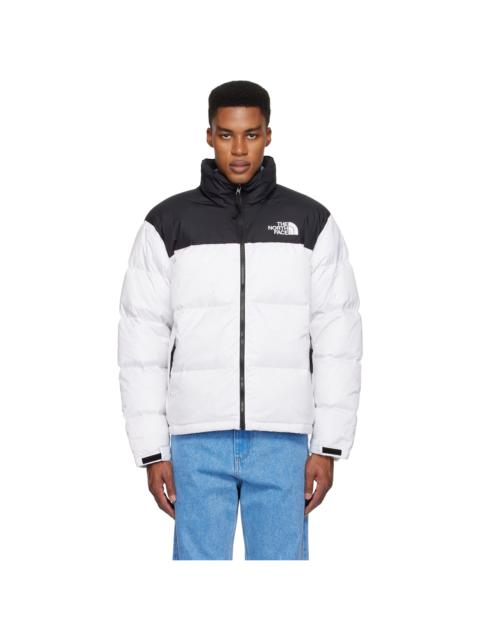 White 1996 Retro Nuptse Down Jacket