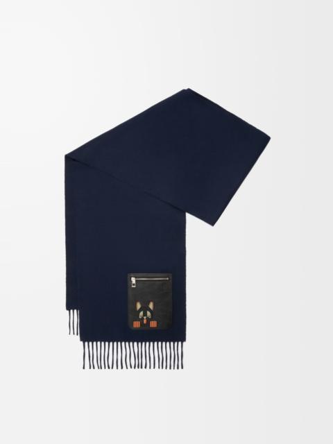 Scarf in wool and cashmere
