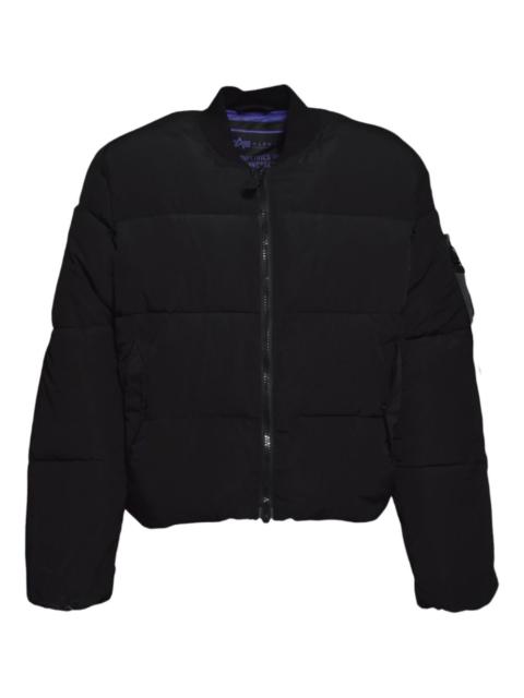 padded bomber jacket