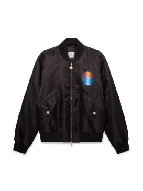 Organza Gradient Bomber Jacket | Casablanca Paris