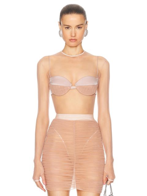Sheer Mesh Bodysuit