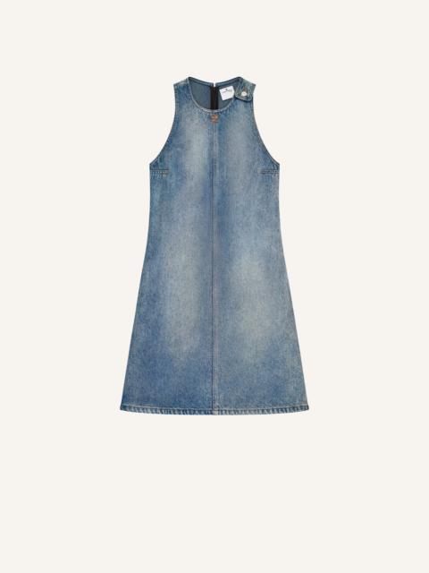HERITAGE SLEEVELESS DENIM DRESS