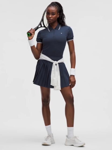 High-Rise Pleated Tennis Skirt