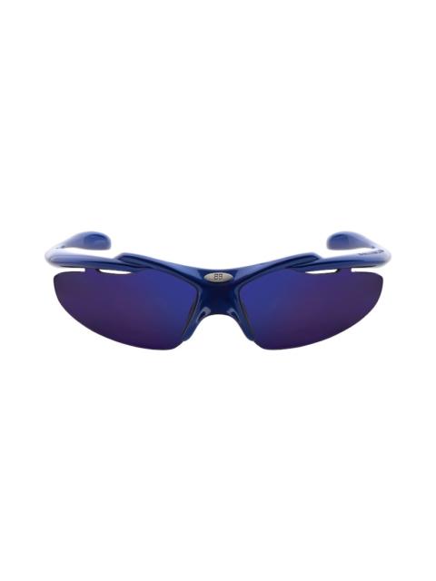 Turbo D-frame Sunglasses in Blue