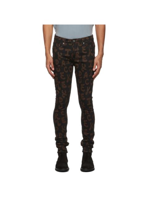 Black Alphabet Street Van Winkle Jeans