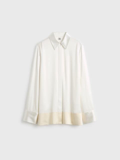 Soft tuxedo shirt white