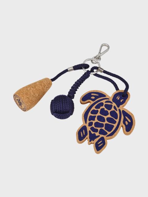 Turtle Cork Keyring