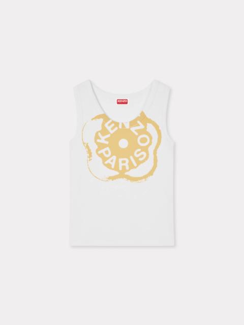 'Boke Flower 2.0' rib tank top