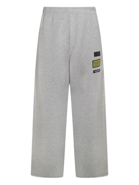 patch-pocket track pants