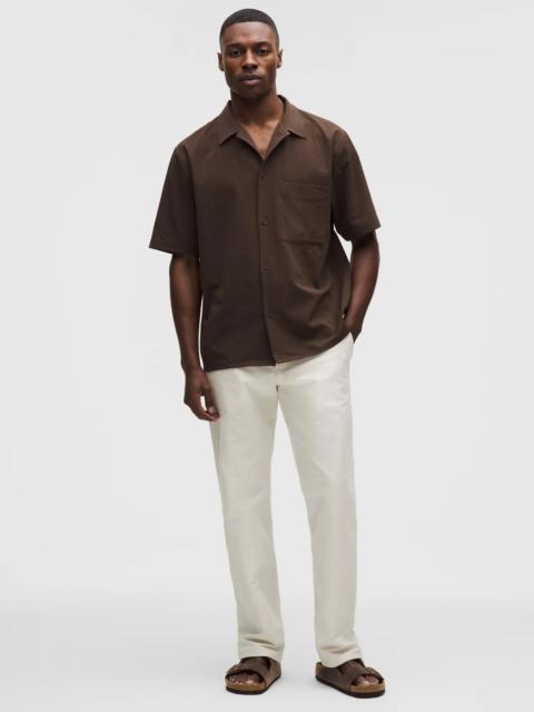 Airing Easy Camp-Collar Shirt *Textured