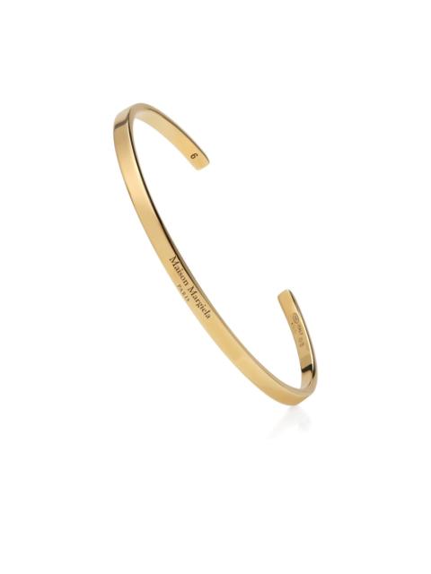 logo cuff bracelet