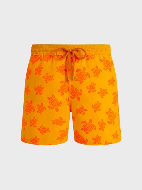 MEN SWIM SHORTS FLOCKED RONDES DES TORTUES