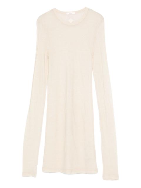 round-neck long-sleeve T-shirt