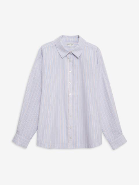 Lakeside Stripe Button Down Top