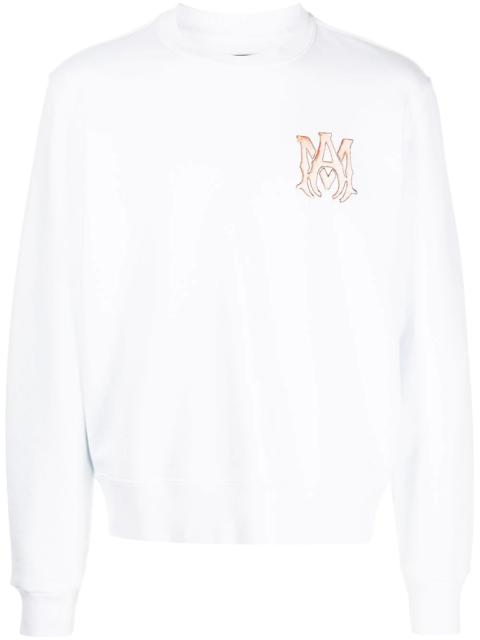 logo-lettering sweatshirt