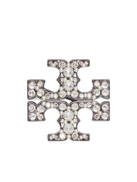 Moondance pearl brooch