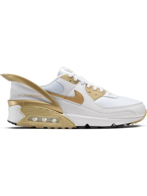 Nike Air Max 90 Flyease White Gold