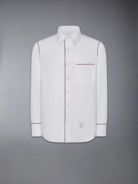Oxford Grosgrain Framing Shirt