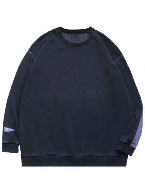 KAPITAL SWT Knit 2Tones Remake BIG SWT (BONE) 'BLKxPurple'