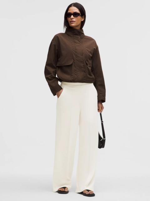 Softstreme Pintuck High-Rise Wide-Leg Pant *Regular