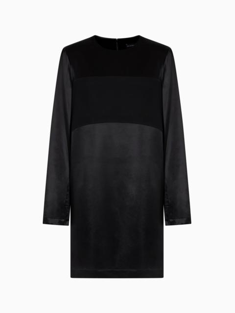 DAWN TO DUSK SATIN DRESS