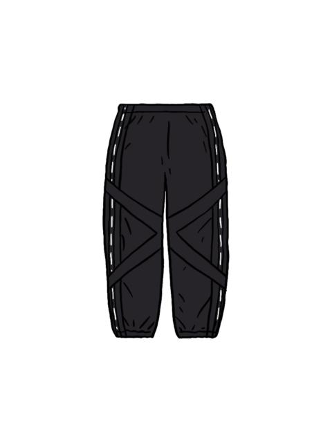 Supreme Cross Paneled Track Pant Black
