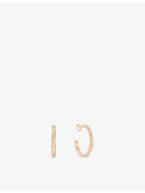 Possession 18ct Rose-Gold Hoop Earrings