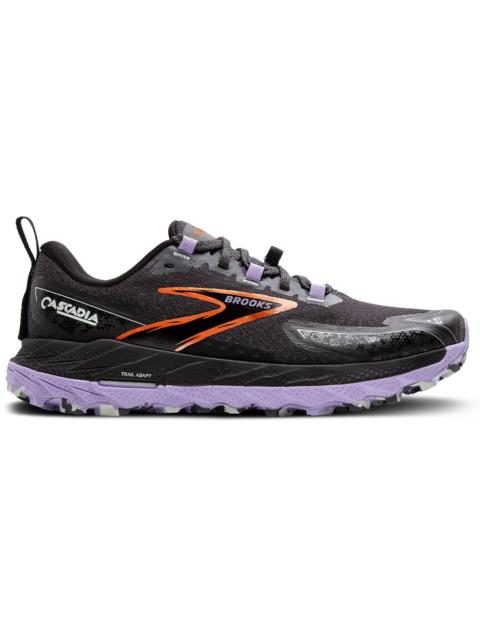 Brooks Cascadia 18 Ebony Sweet Lavender Copper (Women's)