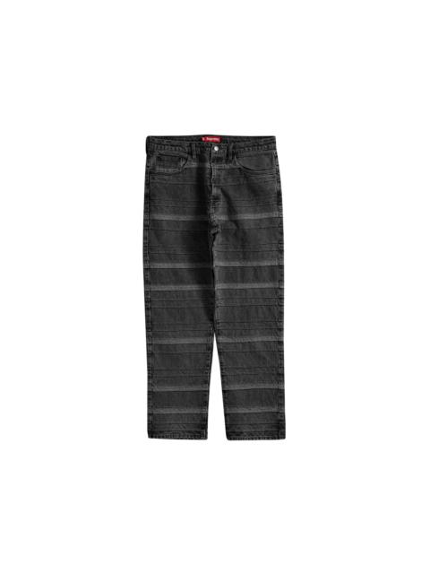 Supreme Layered Jean Black