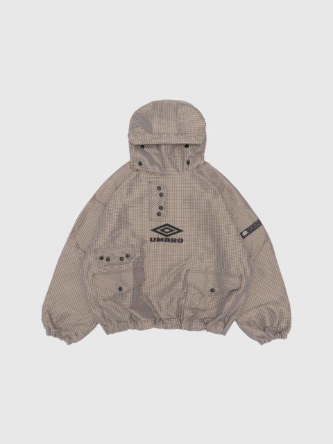 SMOCK CHECK ANORAK