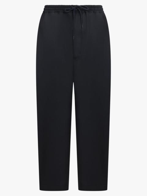 TAPERED LEG DRAWSTRING PANT | NAVY
