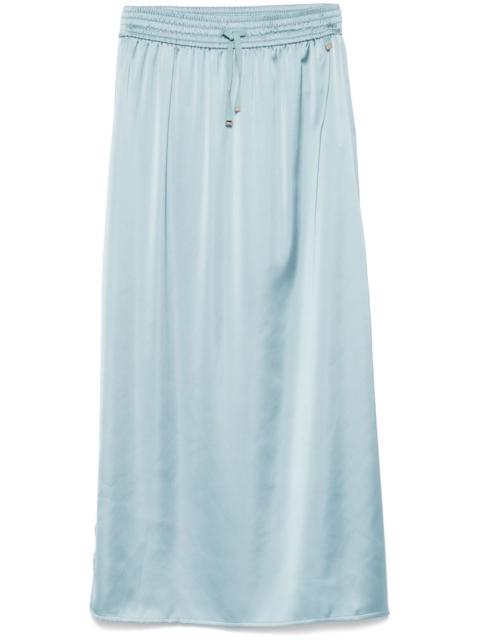 satin maxi dress