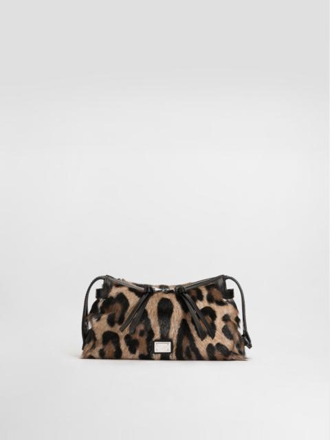 Leopard-print vittoria handbag