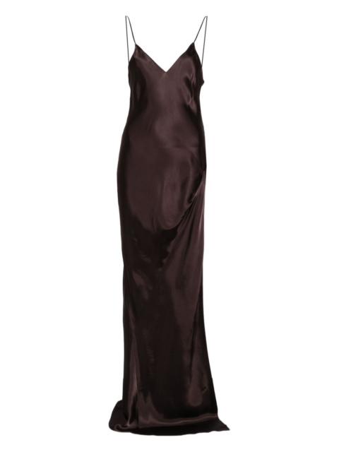 spaghetti-strap dress