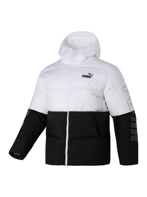 Puma Colorblock Puffer Jacket 'Black' 678720-02