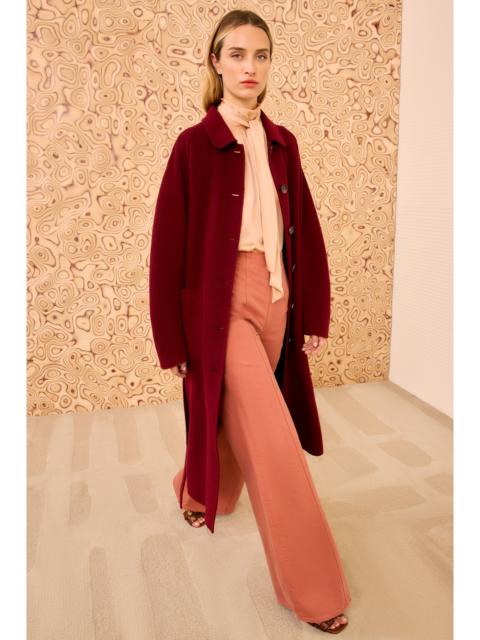 Lisbeth Long Wool Coat With Belt