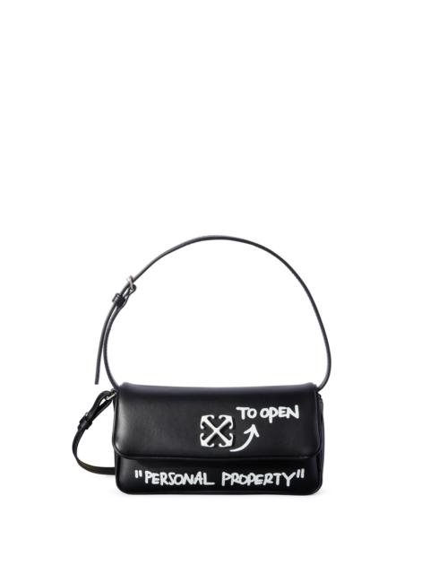 Black Jitney 0.7 Quote Shoulder Bag
