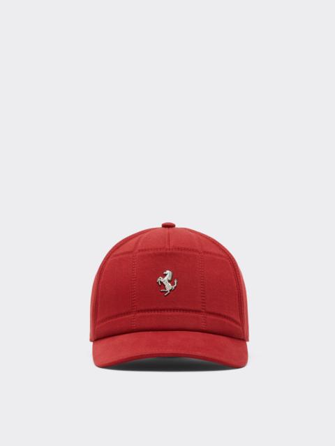 Cotton baseball cap with Prancing Horse
