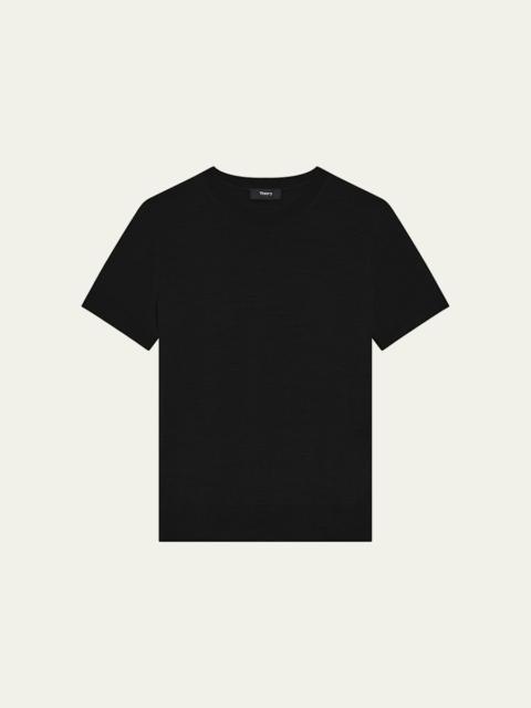 Regal Merino Wool Short-Sleeve Crew T-Shirt