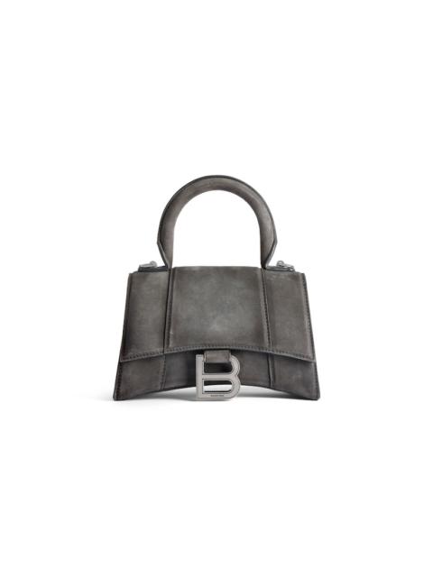 Women's Hourglass Handbag Xs in Storm Grey