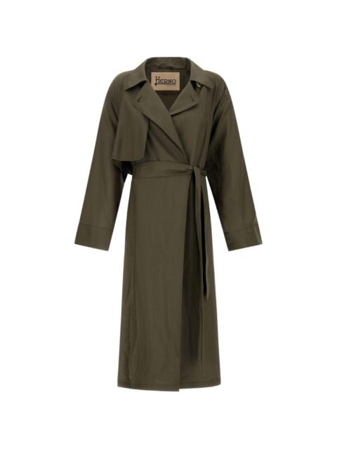 belted trench coat