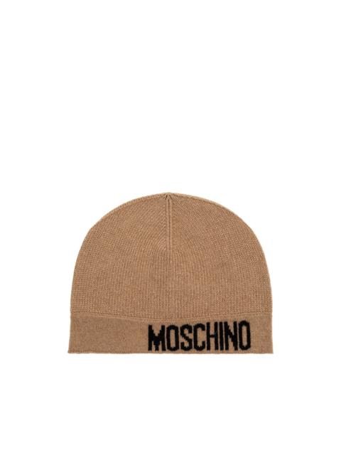 logo-detail beanie hat